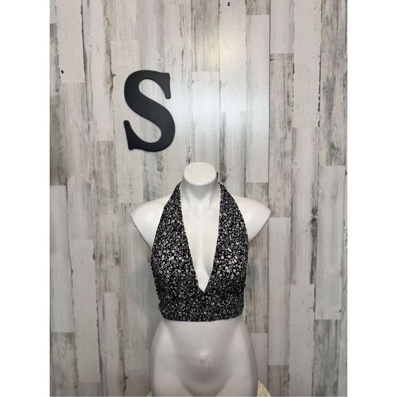 No Brand Tops - Floral backless top
